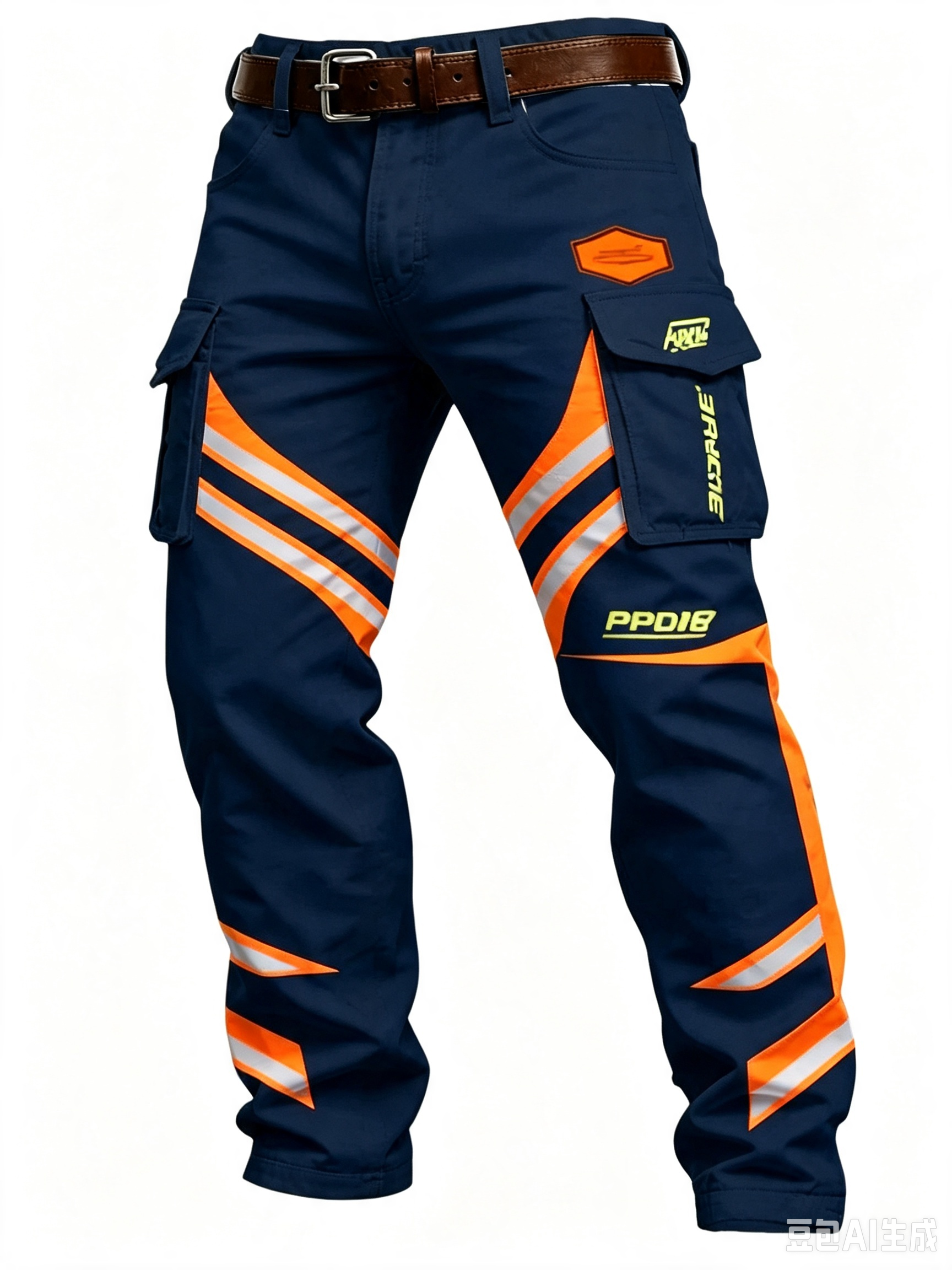 Men's Casual Fall & Winter Button Long Pants with Pockets, Slim Fit Ankle-Length Workwear