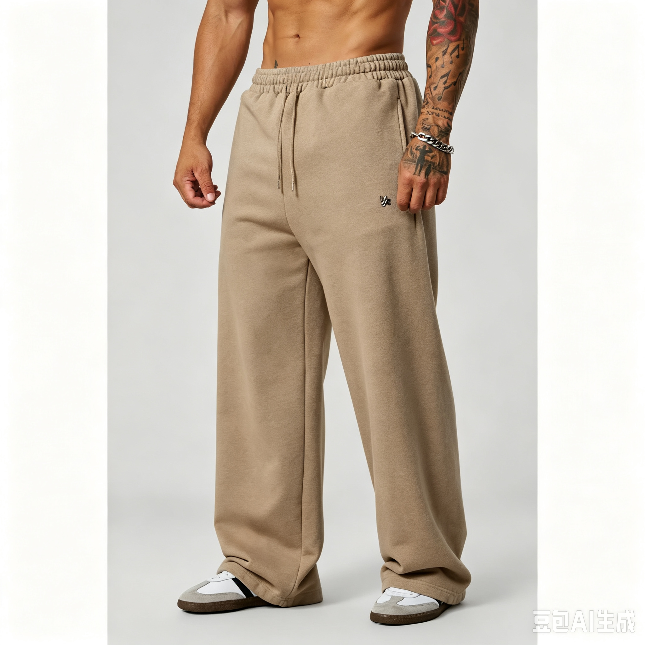 Men’s casual long pants breathable and comfortable; suitable for everyday wear