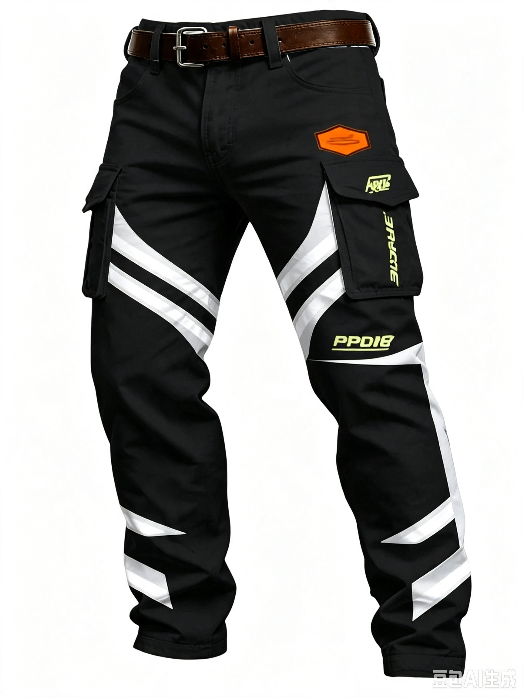 Men's Casual Fall & Winter Button Long Pants with Pockets, Slim Fit Ankle-Length Workwear