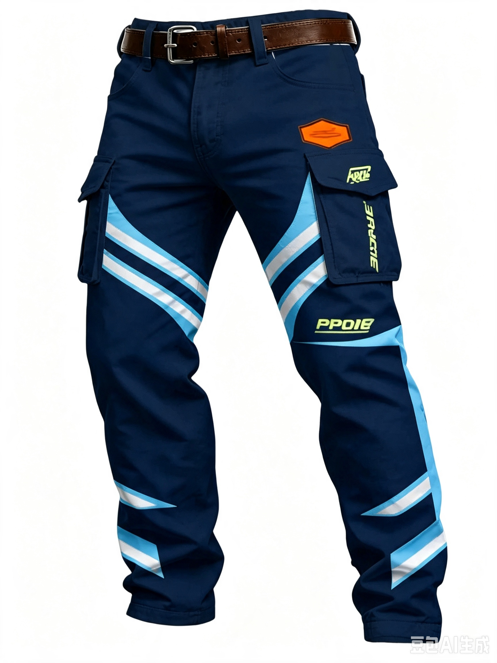 Men's Casual Fall & Winter Button Long Pants with Pockets, Slim Fit Ankle-Length Workwear