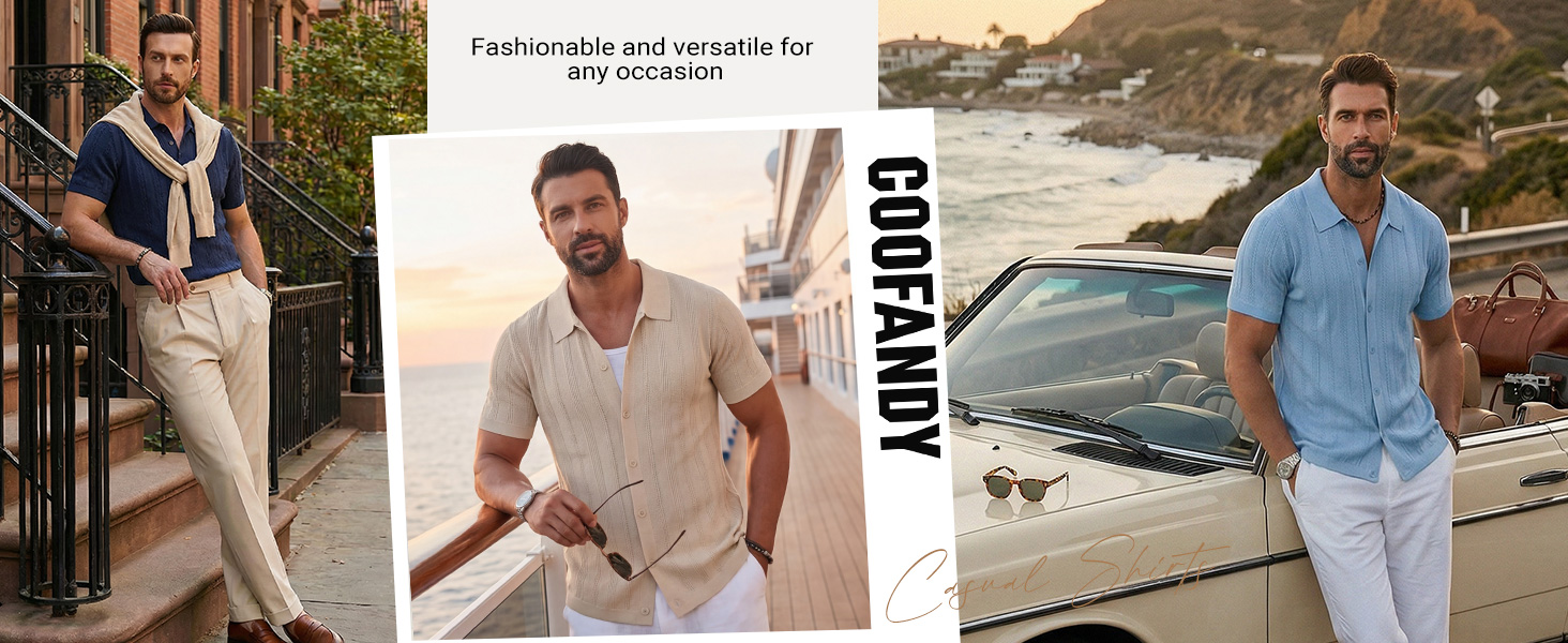 mens knit shirt