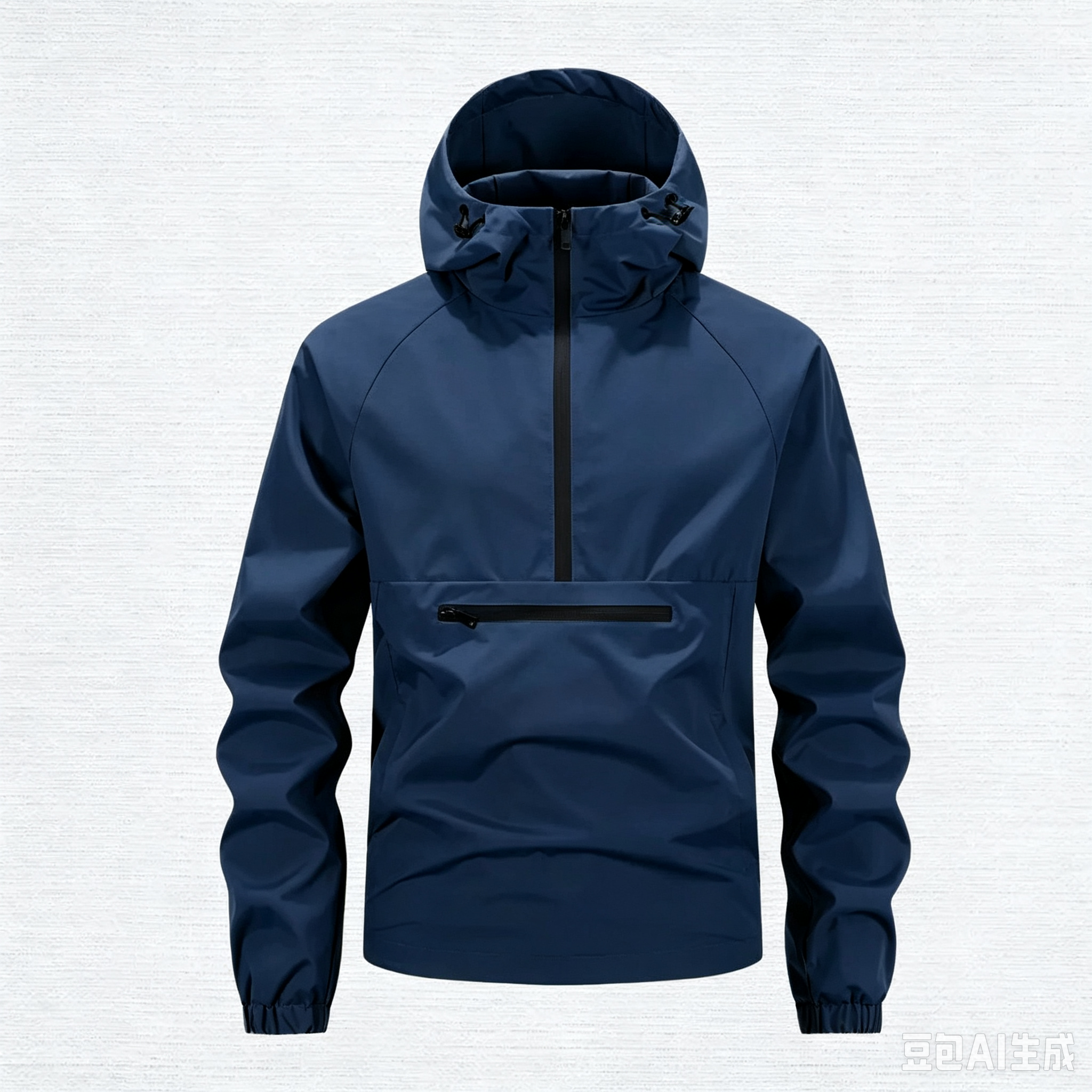 Men's Beige Hoodie - Zippered Pockets, Medium Size, Spring & Autumn Casual Menswear Tops, Long Sleeve Plain Mens Clothing Comfortable Stylish Jacket, Sweatshirts