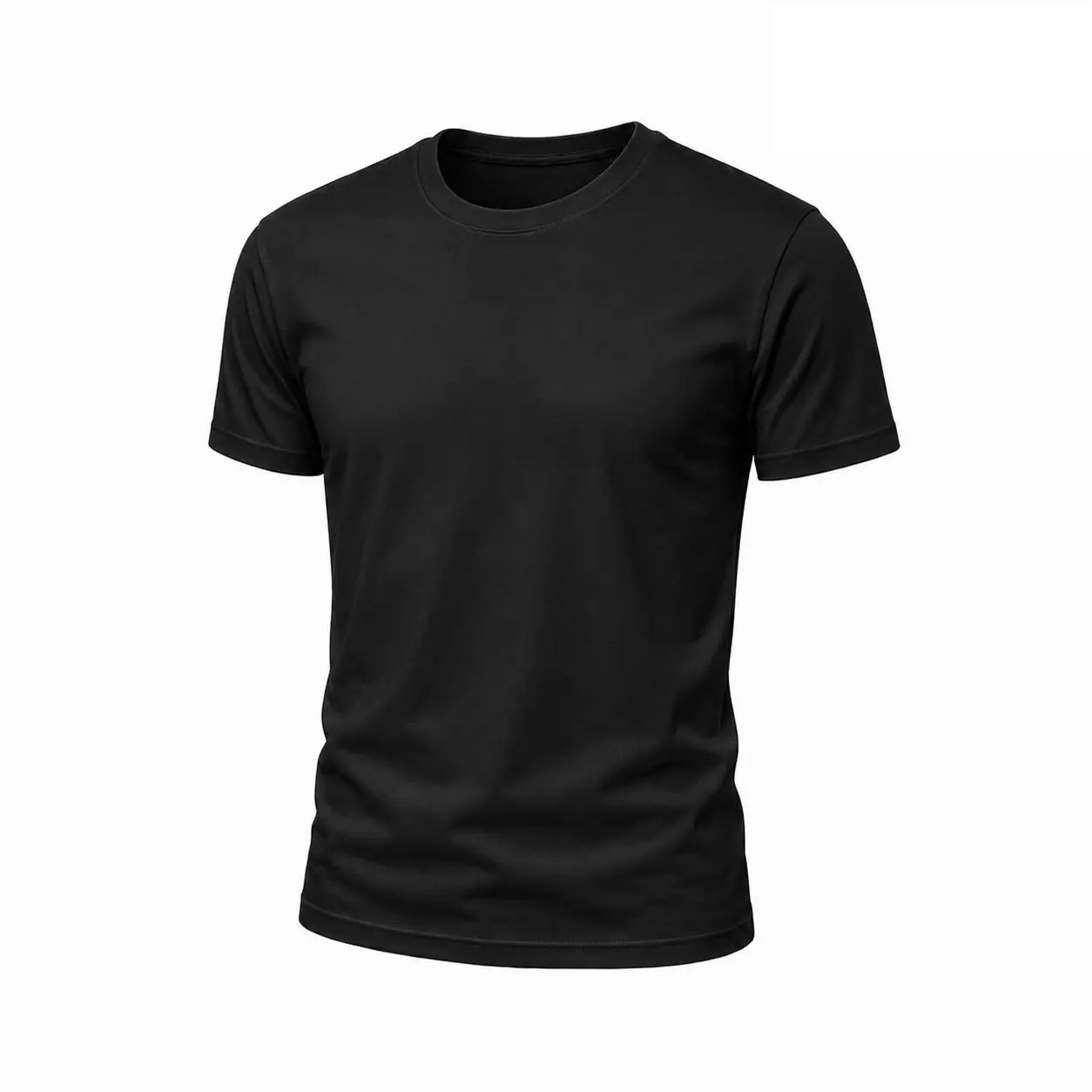 Men's 10-Pack 100% Cotton Crew Neck Short Sleeve Tshirts