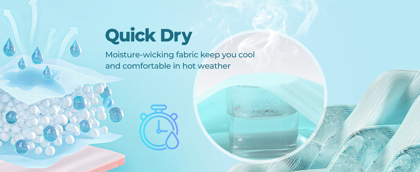 Comfortable] Lightweight (less than 8.8 oz), soft, 4-way stretch, moisture wicking