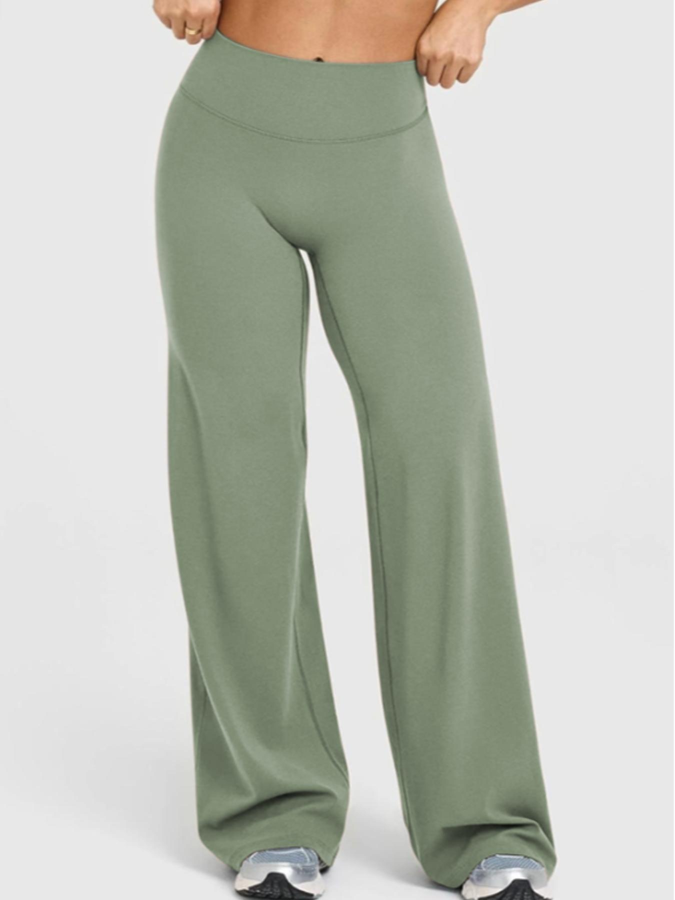 Women's Casual Wide Leg Sport Pants, Casual Fitness Pants, Perfect Choice for Spring & Summer, Comfortable Fashion Design, Ideal for Daily Wear, Athletic Casual Trousers, Athleisure Pants