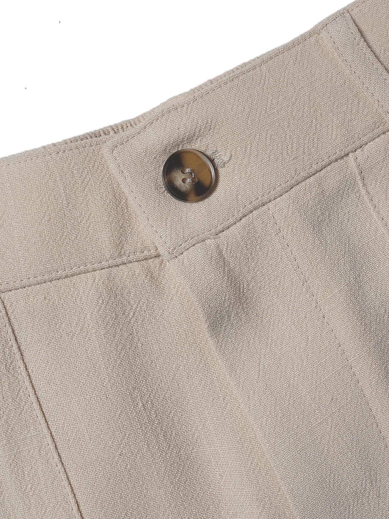 Women's Classical Linen Palazzo Pants Summer Flowy Wide Straight Leg Beach Trousers With Pocket Casual Solid Color Soft Elastic High Waist Lounge Pants Travel Vacation Bottoms Date Brunch Home Work Streetwear Outfit Women's Classical Linen Palazzo Pants Summer Flowy Wide Straight Leg Beach Trousers With Pocket Casual Solid Color Soft Elastic High Waist Lounge Pants Travel Vacation Bottoms Date Brunch Home Work Streetwear Outfit