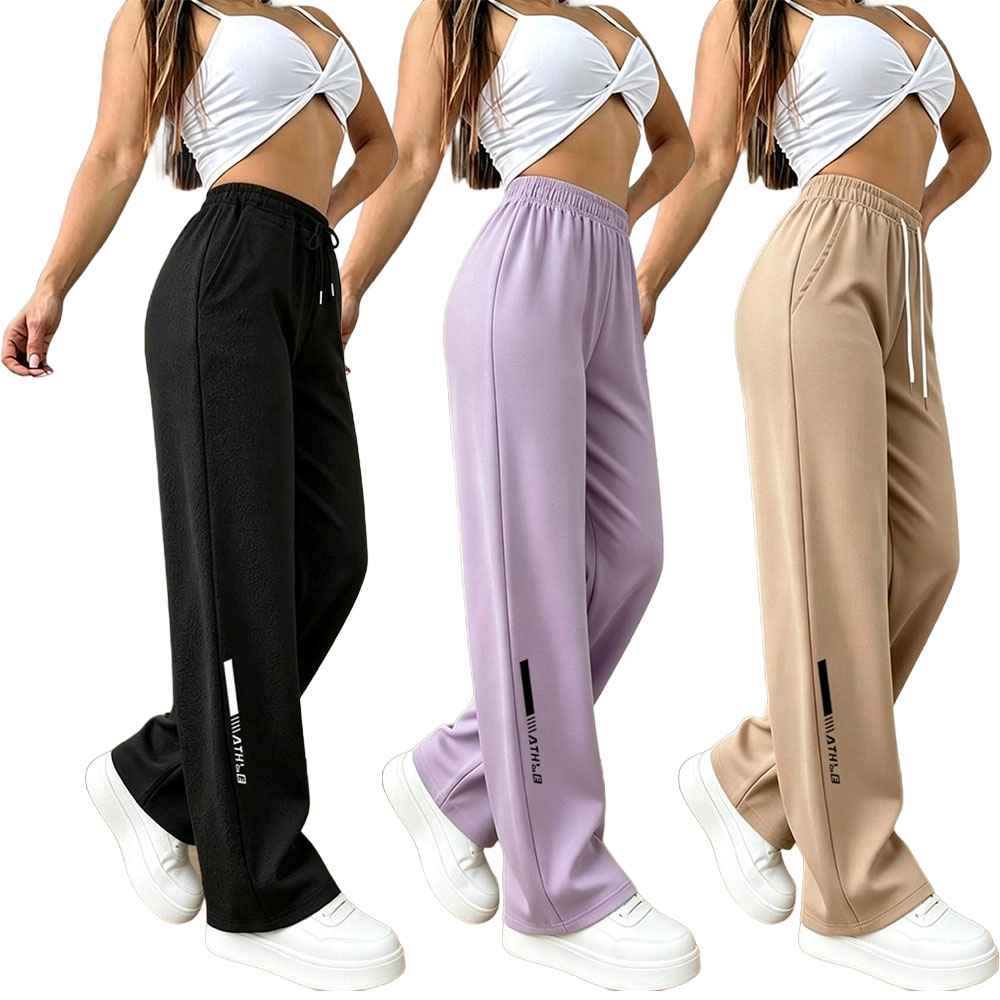 Women's Polyester Athletic Casual Sport Pants