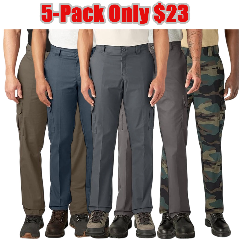 Men's Flex Regular Fit Cargo Pants