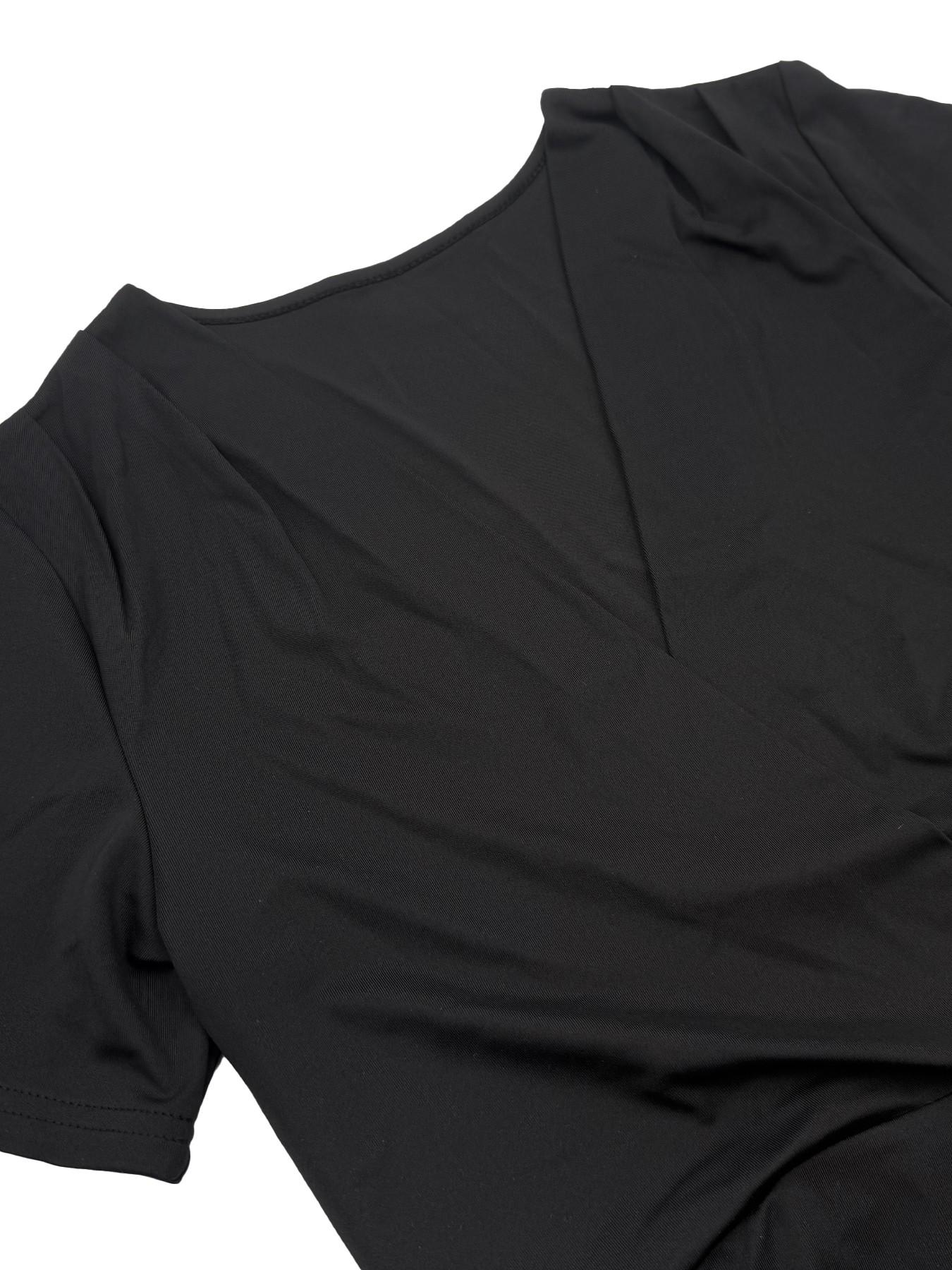 Elegant Pleated Collar Bodycon Fit Dress, Short Sleeve Summer Dress, Split Hem, Perfect for Parties, Weddings, Office Wear, Elegant Party Apparel, Women's Fashion, Elegant Dresses Elegant Pleated Collar Bodycon Fit Dress, Short Sleeve Summer Dress, Split Hem, Perfect for Parties, Weddings, Office Wear, Elegant Party Apparel, Women's Fashion, Elegant Dresses