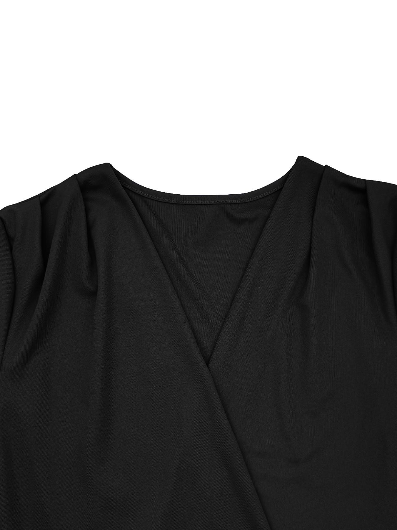 Elegant Pleated Collar Bodycon Fit Dress, Short Sleeve Summer Dress, Split Hem, Perfect for Parties, Weddings, Office Wear, Elegant Party Apparel, Women's Fashion, Elegant Dresses Elegant Pleated Collar Bodycon Fit Dress, Short Sleeve Summer Dress, Split Hem, Perfect for Parties, Weddings, Office Wear, Elegant Party Apparel, Women's Fashion, Elegant Dresses