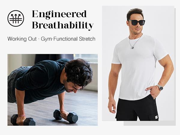 JMIERR Mens 3 Pack Cotton Hipster Hip Hop Longline Crewneck T-Shirt,Menswear Casual Tshirt Tops,TikTokShopfalldealsforyou
