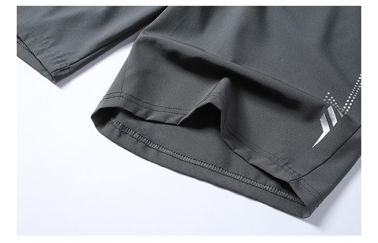 Summer men's quick drying shorts with reflective side labels, lightweight and breathable, suitable for fitness, running, loose, casual, fashionable, versatile sports shorts 5PCS value combination Summer men's quick drying shorts with reflective side labels, lightweight and breathable, suitable for fitness, running, loose, casual, fashionable, versatile sports shorts 5PCS value combination