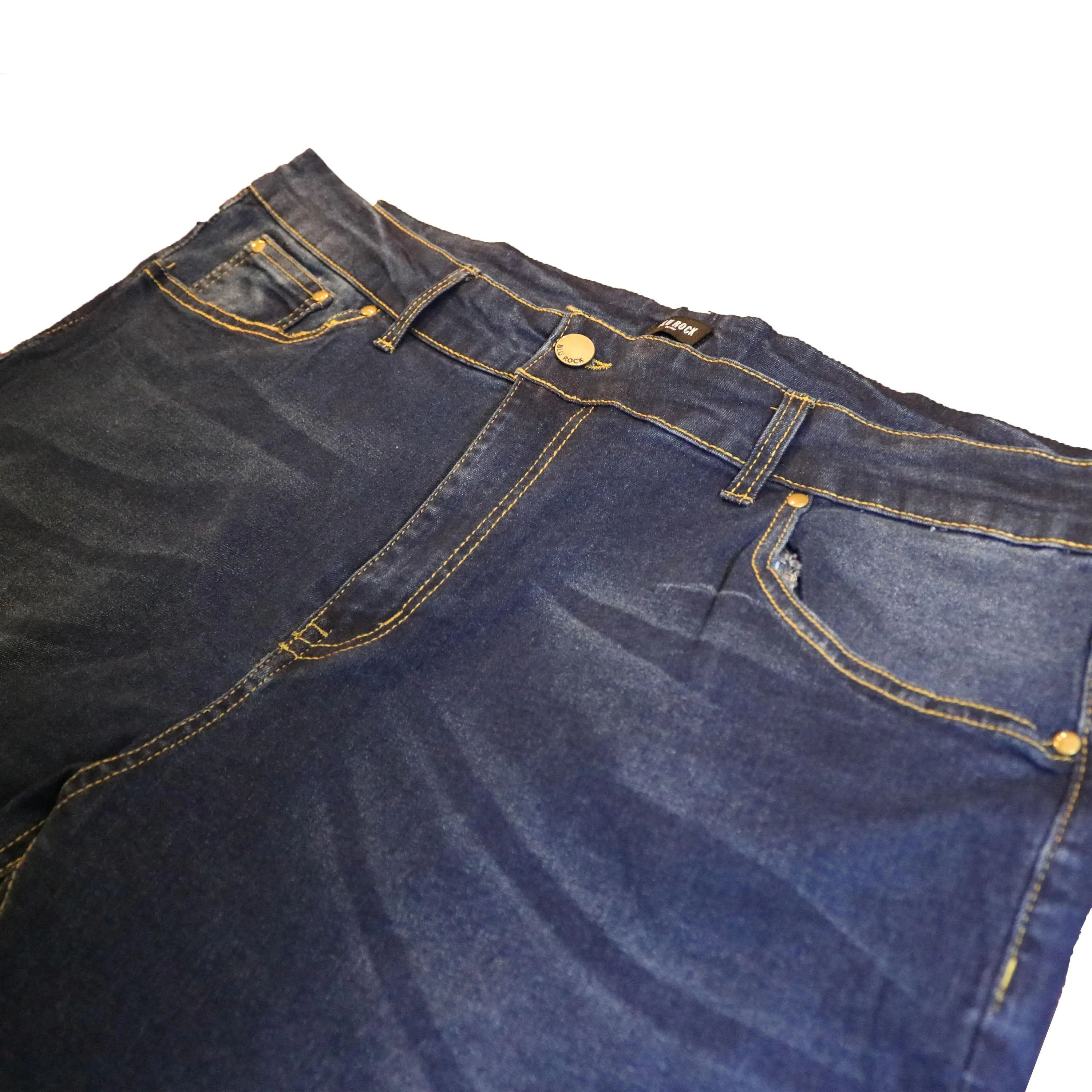 Men's 3-Pack Flex Stretch Slim Straight Jeans with 5 Pockets Denim Fabric Menswear