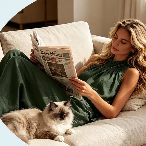 Women's Linen 2 Piece Outfits Sleeveless Ruffle Top Wide Leg Pants Summer Loungewear Beach Travel Sets Clothes Womenswear