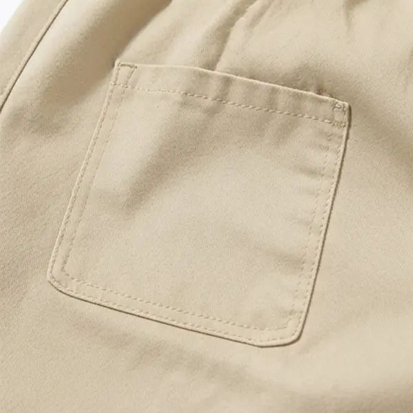 Women's Relaxed Petal-Waist Short Bottoms - Single Piece, Ruffle Waistband, Front Pockets
