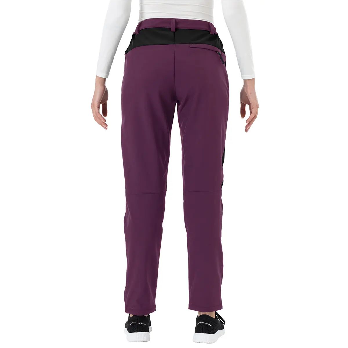Women's Snow Pants Waterproof Insulated Fleece Thermal Ski Hiking Snowboard Pants