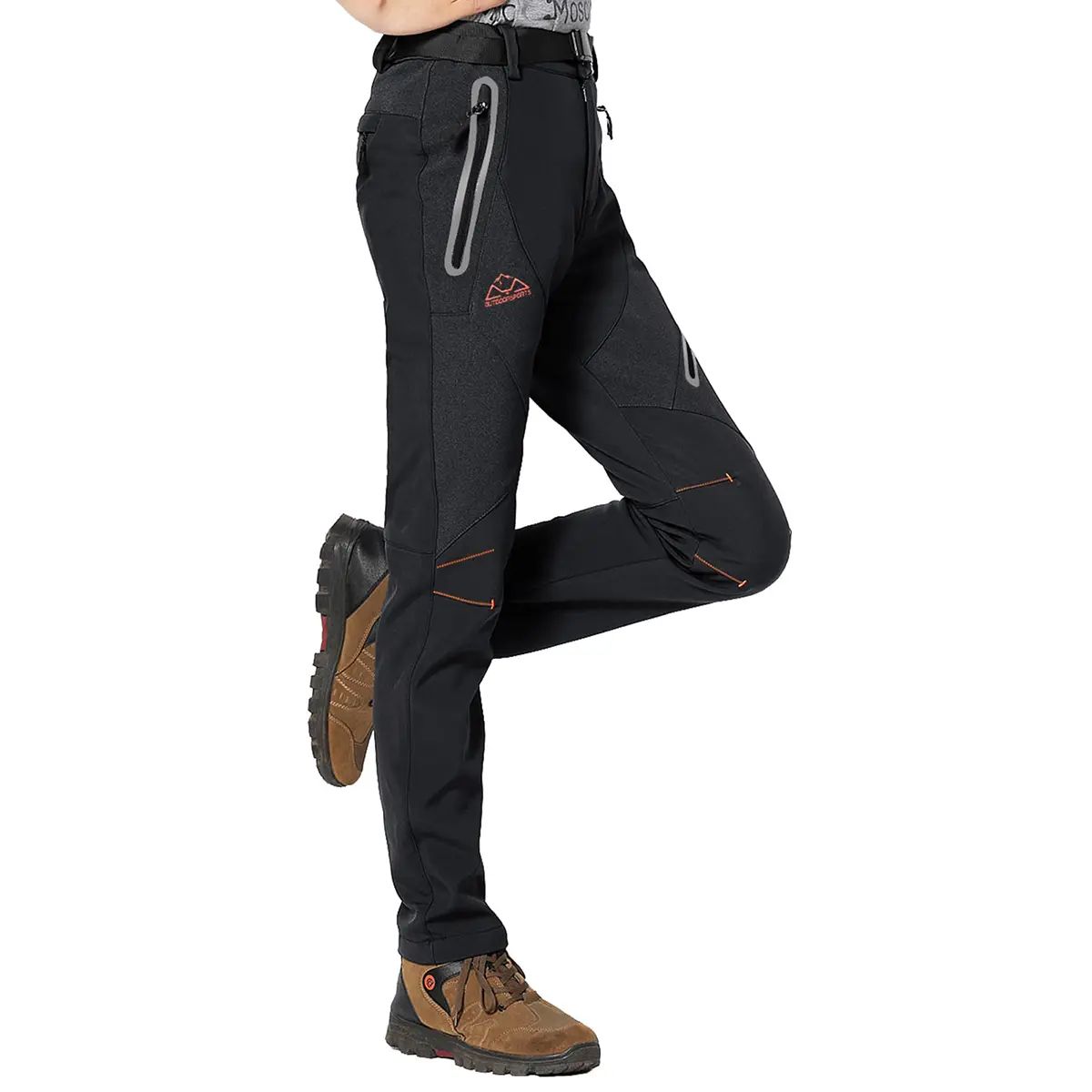 Women's Snow Pants Waterproof Insulated Fleece Thermal Ski Hiking Snowboard Pants