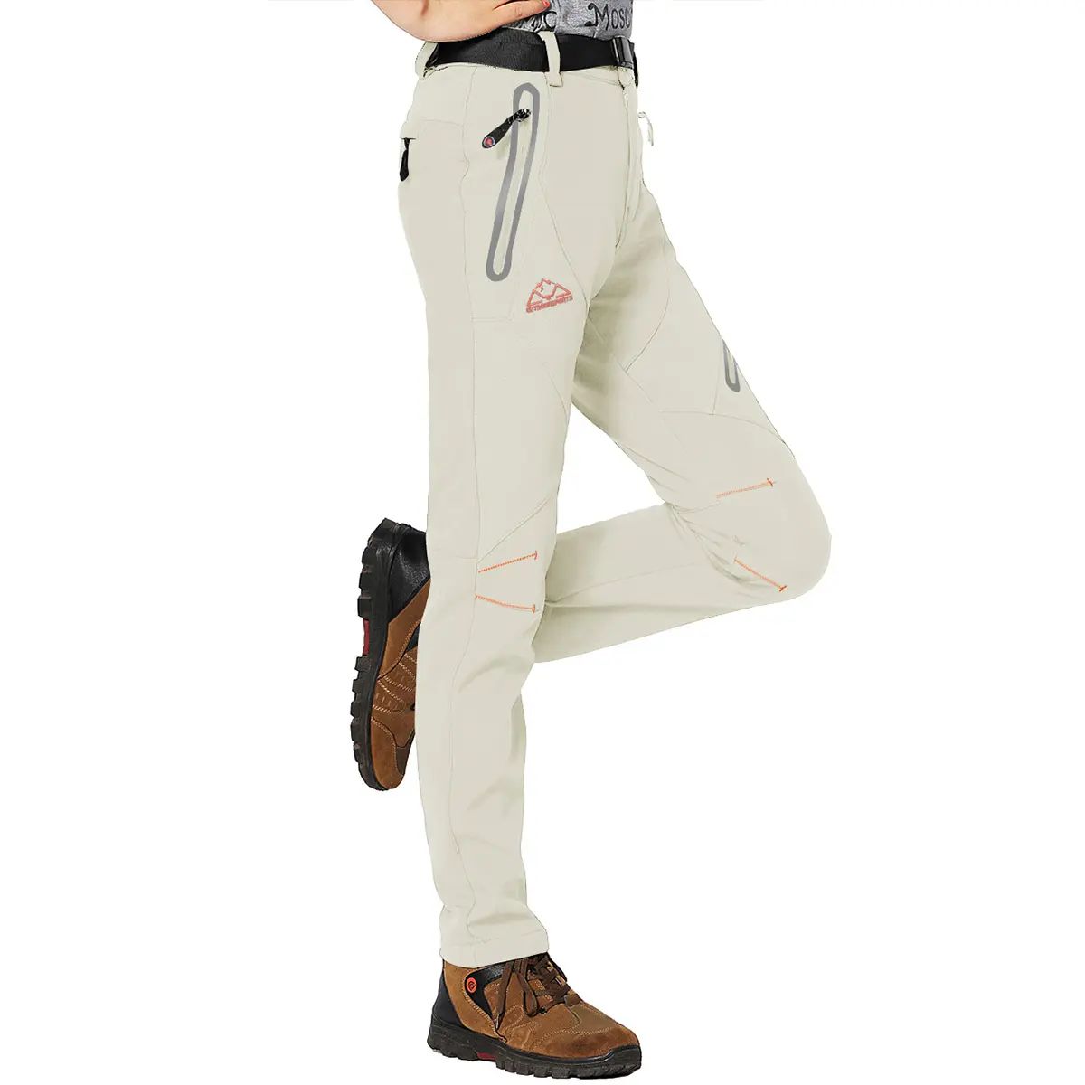 Women's Snow Pants Waterproof Insulated Fleece Thermal Ski Hiking Snowboard Pants