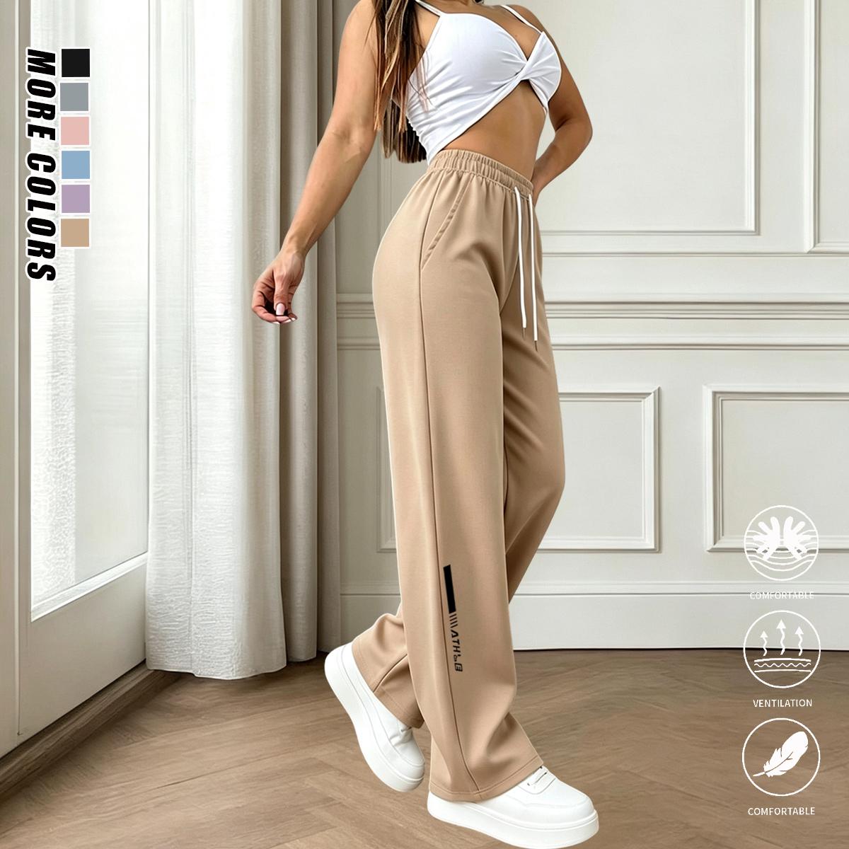 Women's Polyester Athletic Casual Sport Pants