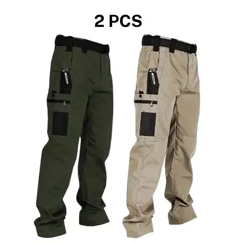 🔥🔥Men's Tactical Work Pants with Multi-Pocket Zipper Design