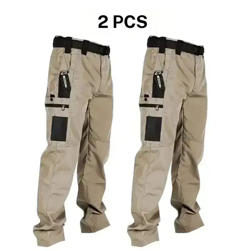 🔥🔥Men's Tactical Work Pants with Multi-Pocket Zipper Design
