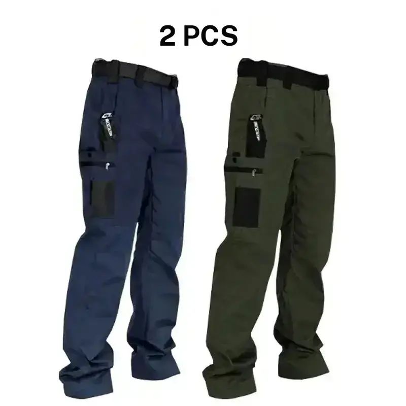 🔥🔥Men's Tactical Work Pants with Multi-Pocket Zipper Design