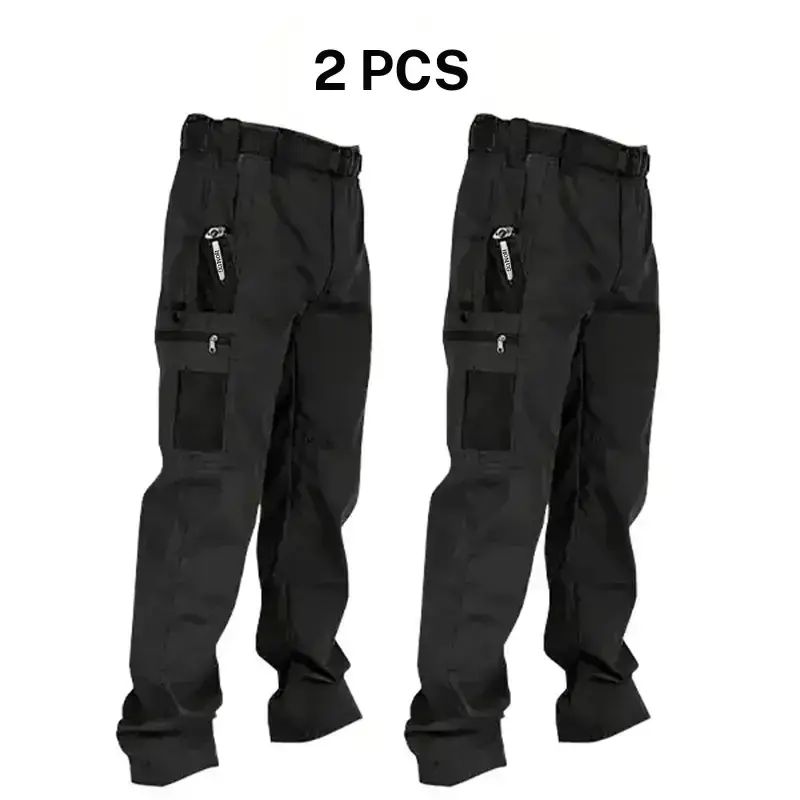 🔥🔥Men's Tactical Work Pants with Multi-Pocket Zipper Design