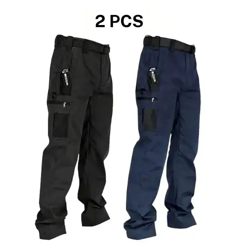 🔥🔥Men's Tactical Work Pants with Multi-Pocket Zipper Design