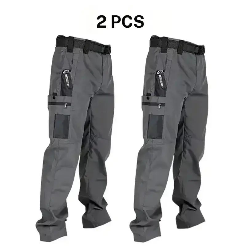 🔥🔥Men's Tactical Work Pants with Multi-Pocket Zipper Design