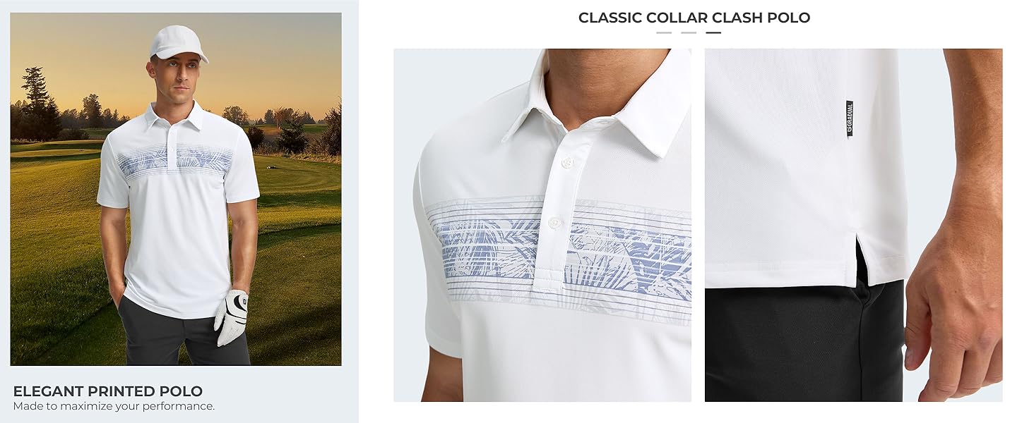 G Gradual Men's Golf Shirts Dry Fit Moisture Wicking Performance Lightweight Activewear Shortsleeve Collared Polo Shirts for Casual Athletic Business Tops Golf Apparel G Gradual Men's Golf Shirts Dry Fit Moisture Wicking Performance Lightweight Activewear Shortsleeve Collared Polo Shirts for Casual Athletic Business Tops Golf Apparel