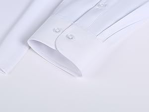 3-Pack Alimens&Gentle Men's Stain Sheild Business Casual Dress Shirts - Slim Fit Long Sleeve Button Down Shirt Tops sohochic style