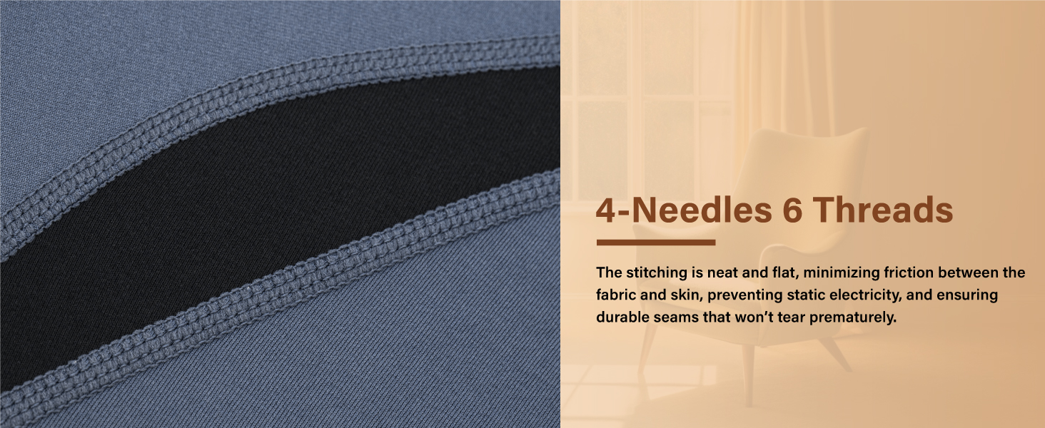 4 NEEDLES 6 THREADS
