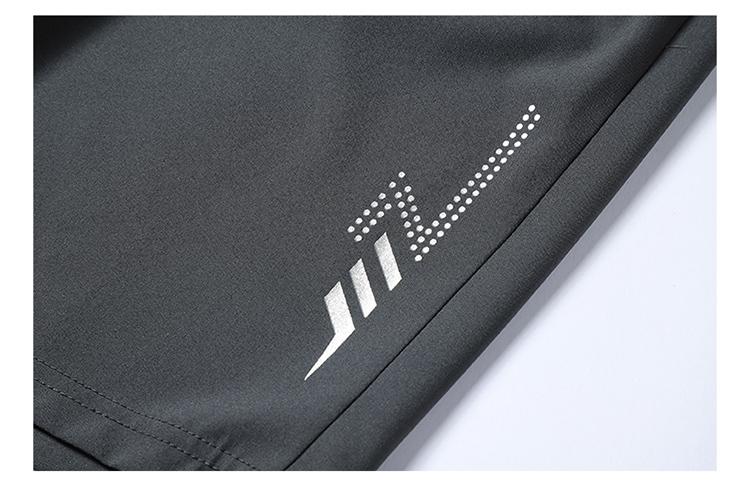 Summer men's quick drying shorts with reflective side labels, lightweight and breathable, suitable for fitness, running, loose, casual, fashionable, versatile sports shorts 5PCS value combination Summer men's quick drying shorts with reflective side labels, lightweight and breathable, suitable for fitness, running, loose, casual, fashionable, versatile sports shorts 5PCS value combination