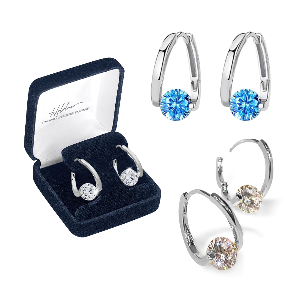 🔥LAST DAY SALE-80% OFF)Lymphatic MagneTherapy Germanium Earrings