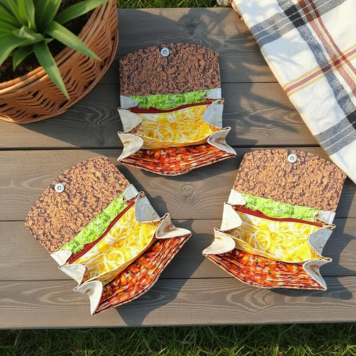 🌯LAST DAY 49% OFF - The Burrito Wallet – Your All-in-One Style & Storage Wrap!🔥✨
