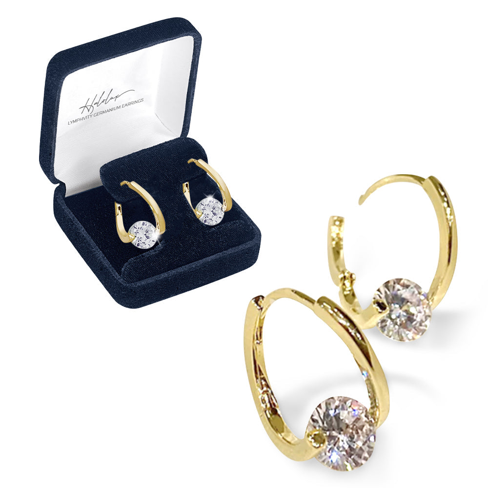 🔥LAST DAY SALE-80% OFF)Lymphatic MagneTherapy Germanium Earrings