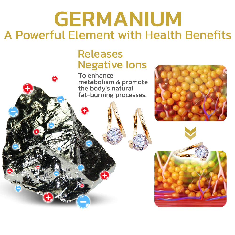 🔥LAST DAY SALE-80% OFF)Lymphatic MagneTherapy Germanium Earrings