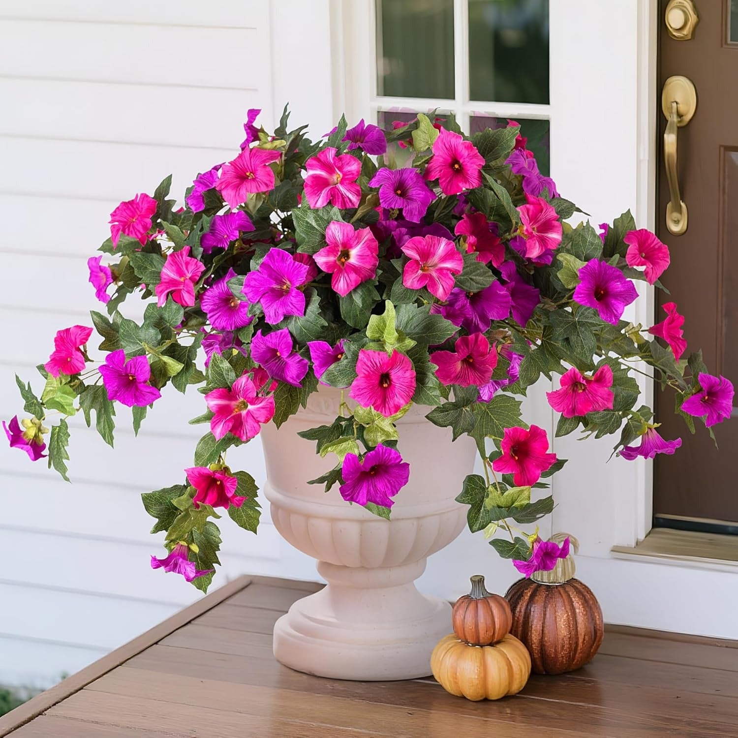 🔥Silk Artificial Petunias for Spring – UV Resistant, Long-Lasting Colors