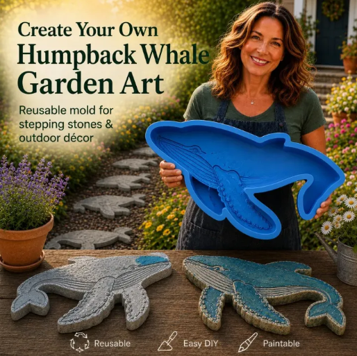 💥 LAST DAY 49% OFF - 🌊 Reusable Ocean Theme Garden Art Mold – Make Your Garden Truly One of a Kind (📦Buy 3 Free Shipping)