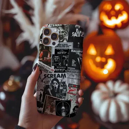 [Copy]👻iPhone RETRO HORROR PHONE CASE💥