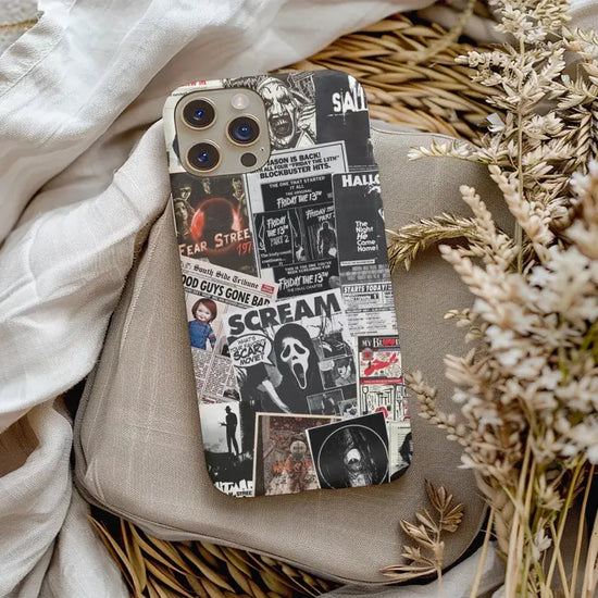 [Copy]👻iPhone RETRO HORROR PHONE CASE💥