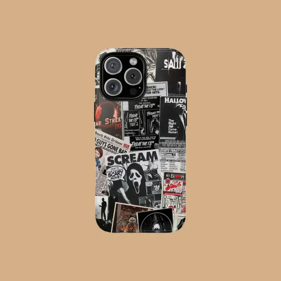 [Copy]👻iPhone RETRO HORROR PHONE CASE💥