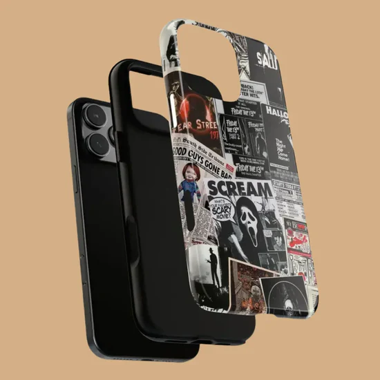 [Copy]👻iPhone RETRO HORROR PHONE CASE💥