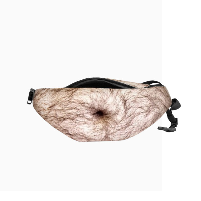 🍁Fall Specials-40% off  Funny Belly Bag – Realistic Big Belly Novelty Waist Bag