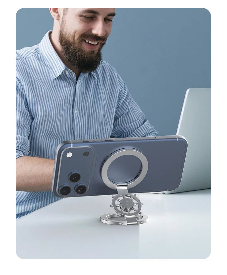 MagOrbit Magnetic portable mobile phone holder