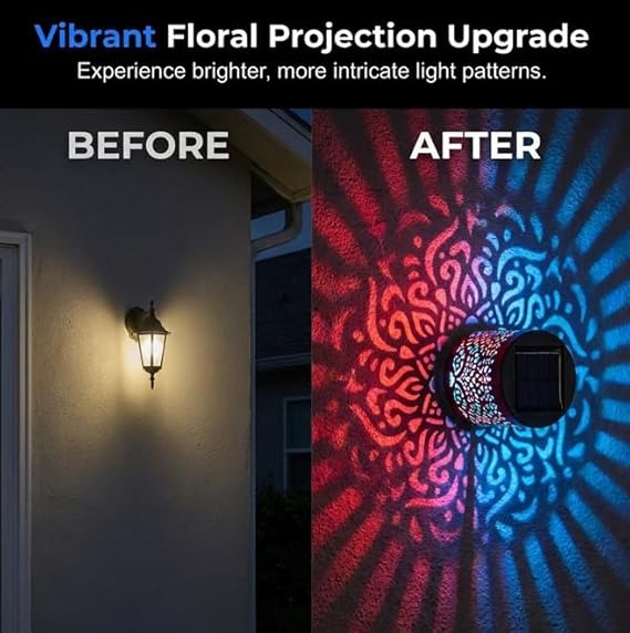 🔥Solar Mandala Projector Wall Light