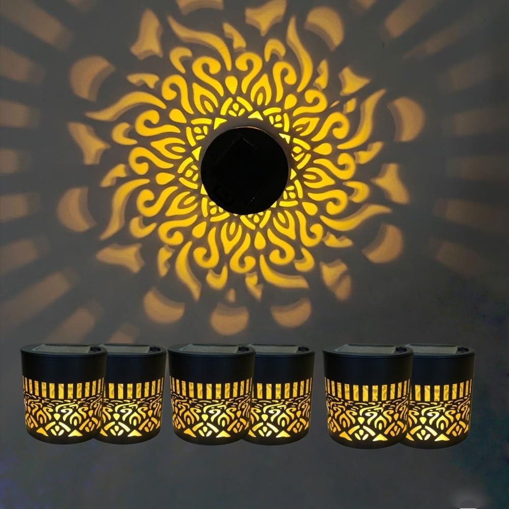 🔥Solar Mandala Projector Wall Light