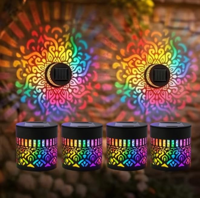 🔥Solar Mandala Projector Wall Light
