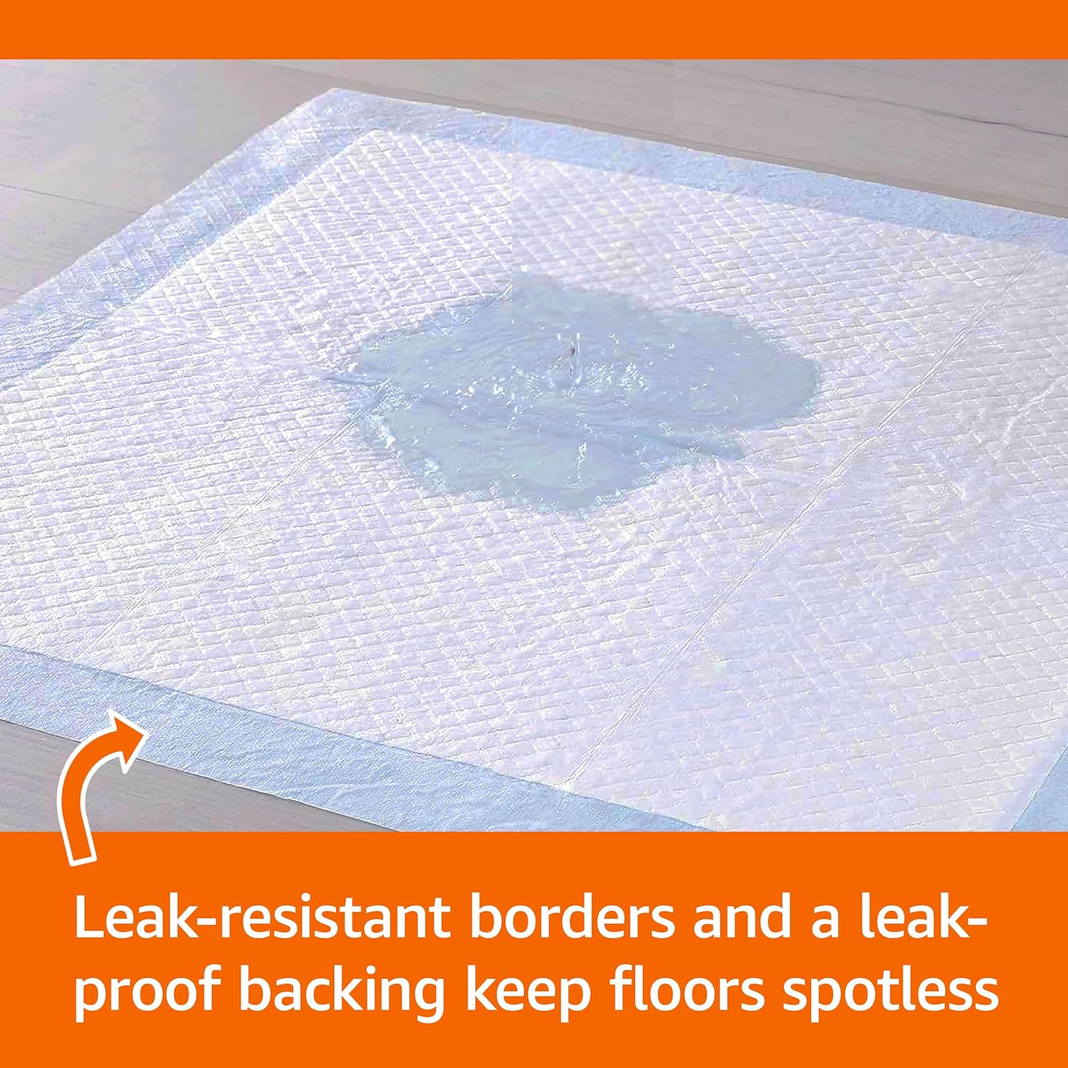 Disposable Dog Training Pads with 5-Layer Leak-Proof Design, Quick-Dry Surface