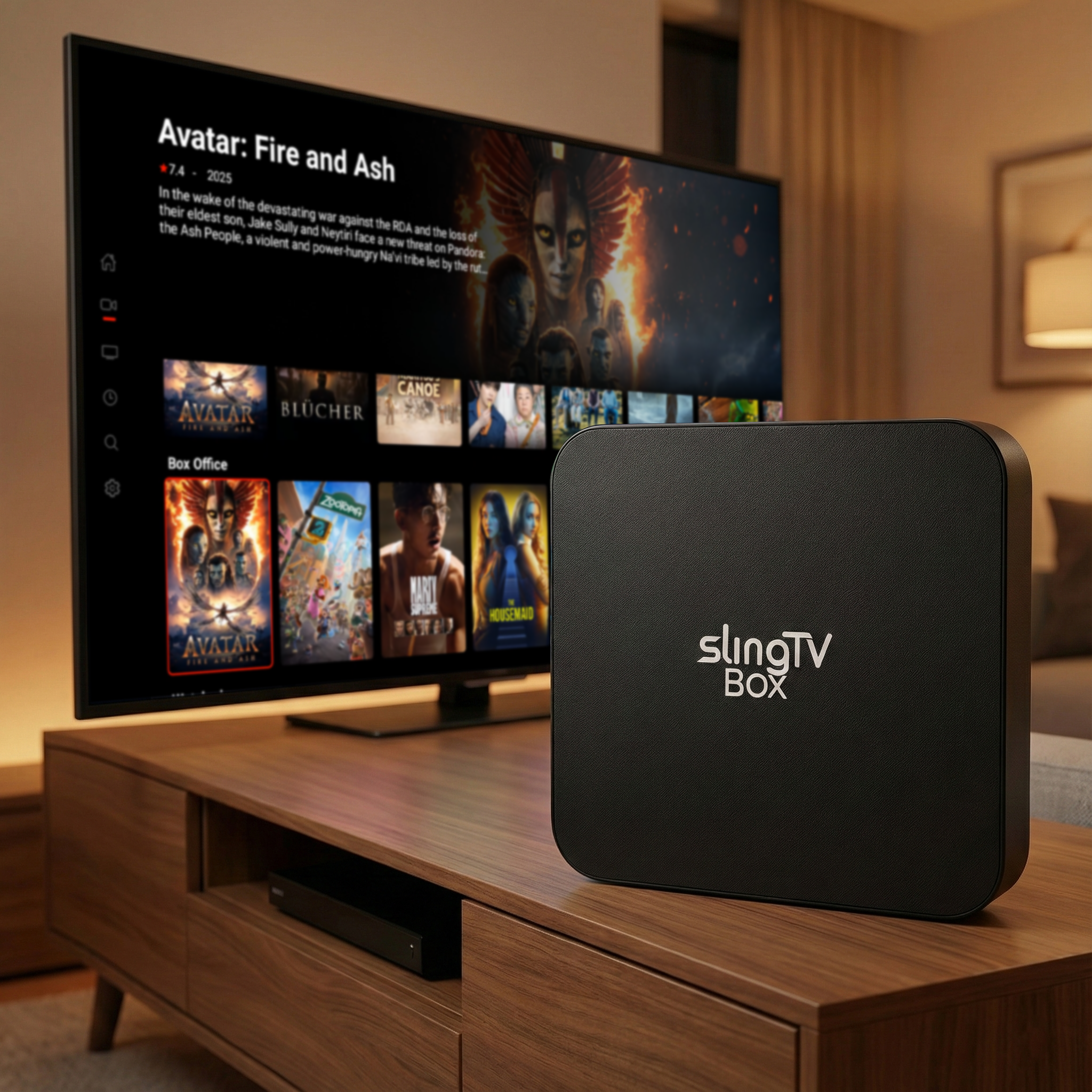 SlingTV Box S5 Max(Hot) - Includes Adult Channels